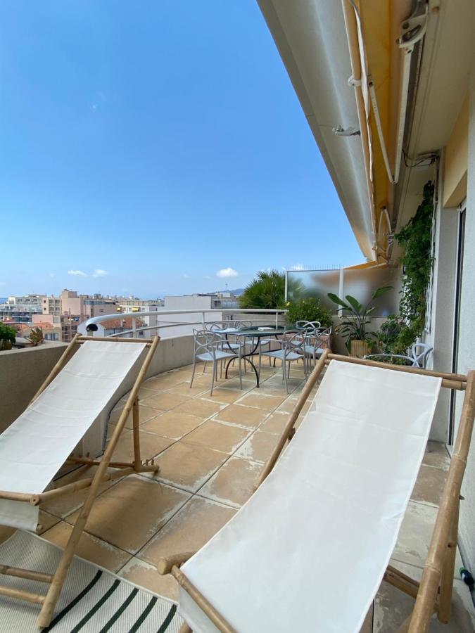 T3 Climatise Villa Juana Avec Parking Et Proche Plage Antibes Eksteriør billede